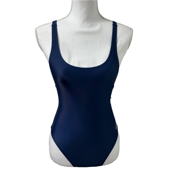 SPEEDO GIRLS' NAVY PRO LT 8/24 YTH ONE PIECE SWIMSUIT BRAND NEW WITH TAGS - Picture 1 of 6